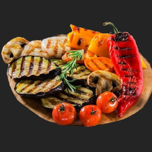 Овочі на мангалі